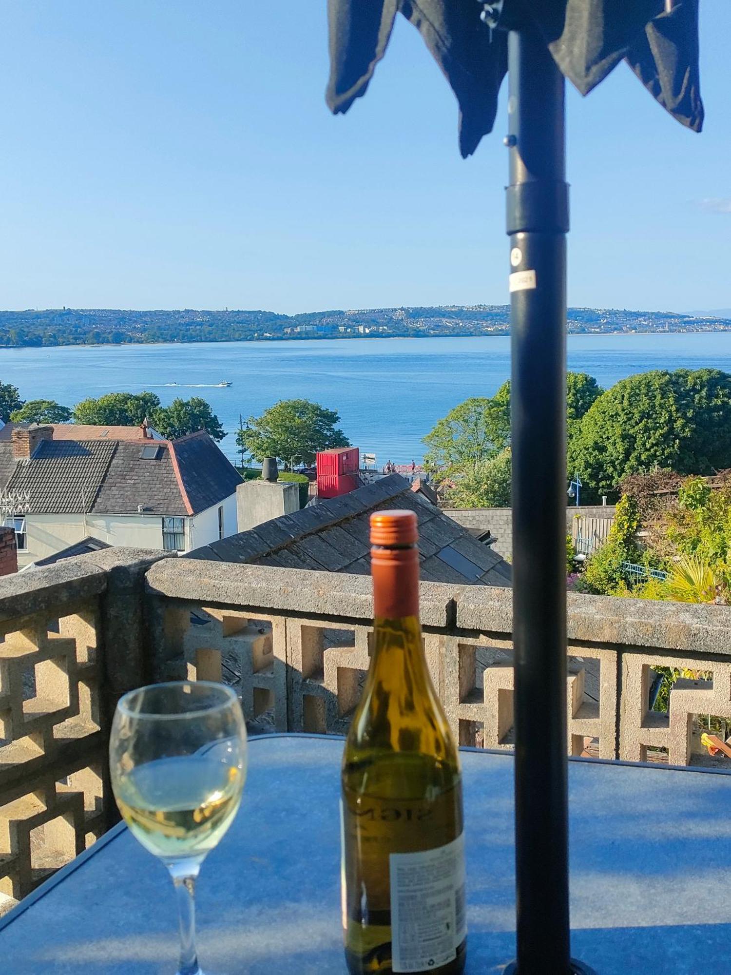 Fishermen'S Cottage With Log Burner, 2 Bathrooms & Sea Views From Garden Terraces The Mumbles Exteriér fotografie
