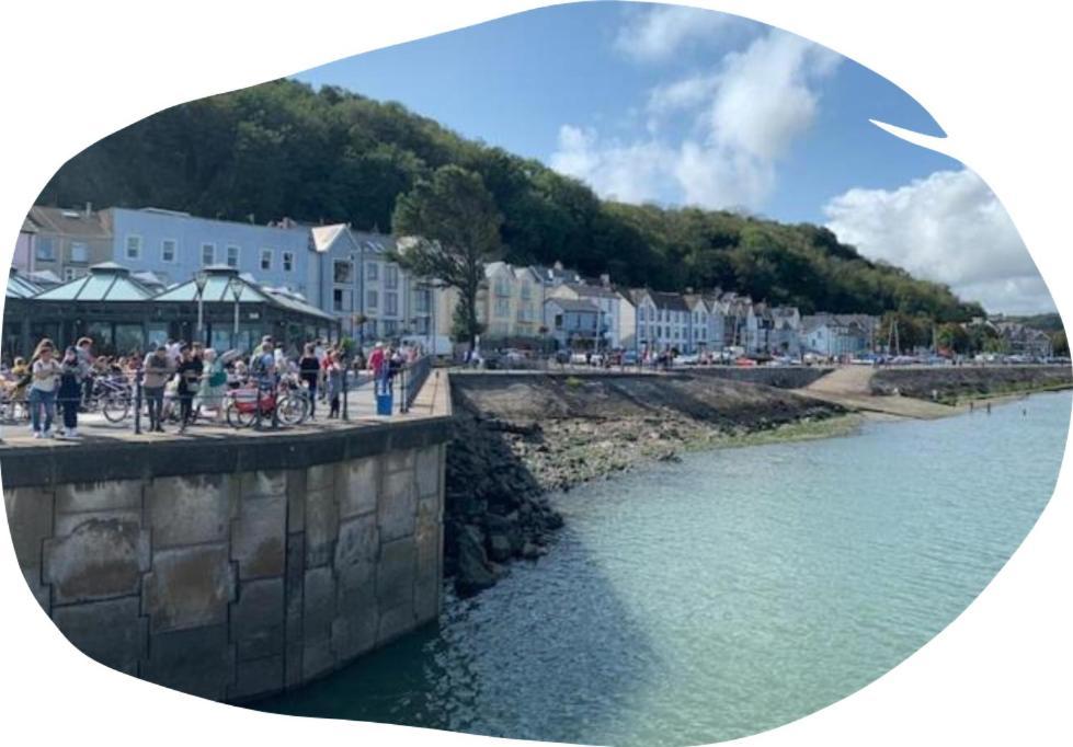 Fishermen'S Cottage With Log Burner, 2 Bathrooms & Sea Views From Garden Terraces The Mumbles Exteriér fotografie